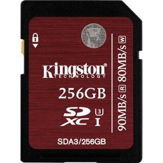 Kingston SDXC 256 GB (SDA3/256GB) SD kullananlar yorumlar